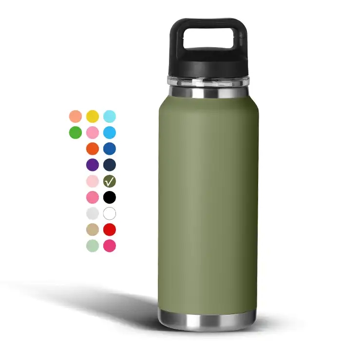 32 oz Vacuum Insulated Sport Water Flask Bottle New style 960 ml Insulated Metal Stainless Steel Flask Bottle YC-42