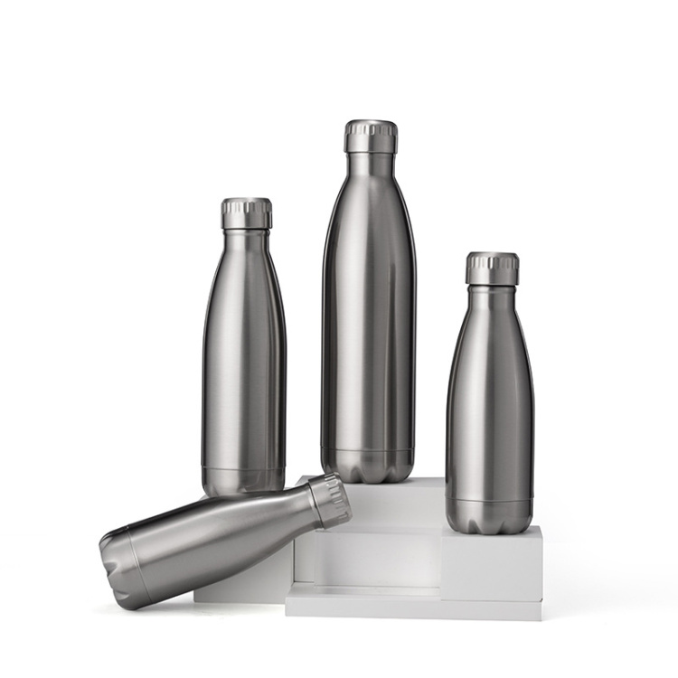 Double vacuum Cola bottle Creative Large capacity Cola cup portable stainless steel custom thermos cup LQ-50