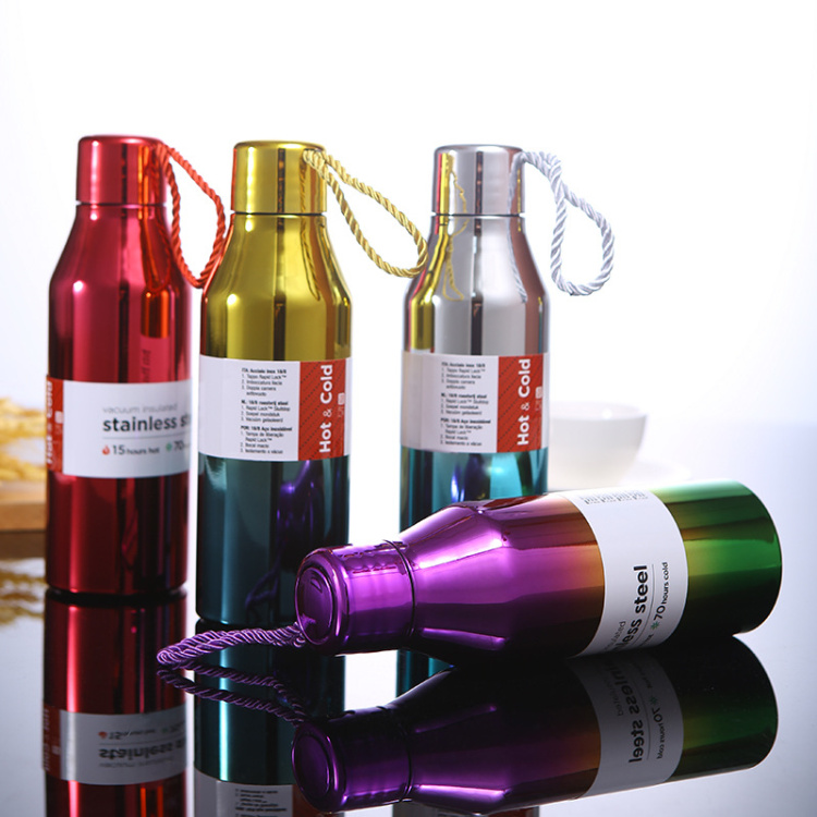New color red wine bottle portable outdo
