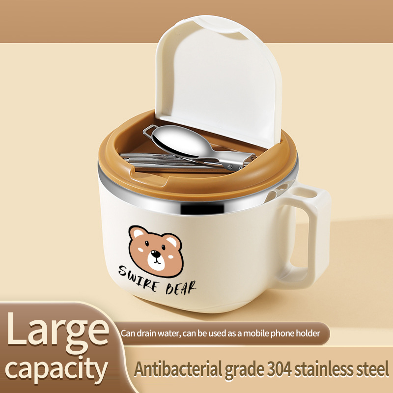 304 stainless steel lunch box students f