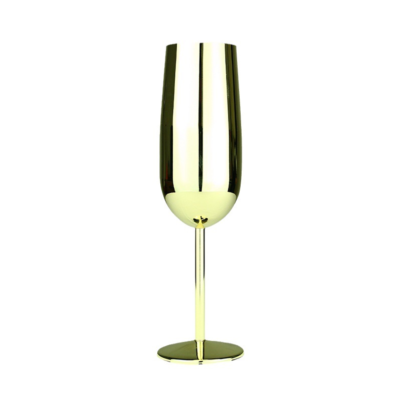 304 Нержавеющая сталь, коктейль, бокал красного вина, бокал шампанского, металлический бокал, бар, бокал вина, LGD - 40.