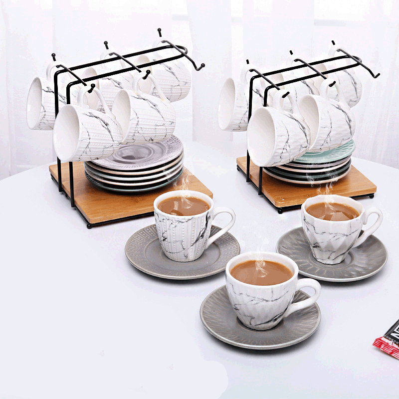 مجموعة اسطوانات القهوة الرخامية الاسكندنافية ADR-68/99