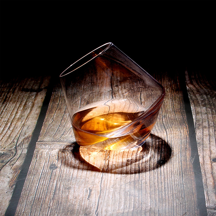 Bar Tumbler Whiskey Shot glass Nightclub Personality Diamond Shaker Creative Shaker glass YZY-20