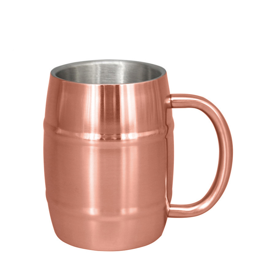 كوكتيل من الفولاذ غير القابل للصدأ، كوب البيرة، كوب القهوة، كأس بغل موسكو YY-34/104