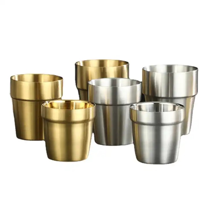 Mug Stainless Steel Drinking Cups Coffee