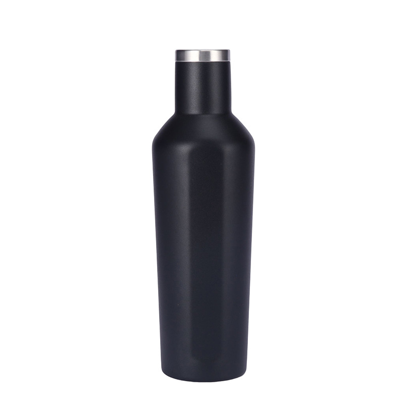 Hot 304 stainless steel vacuum cup wine bottle outdoor car riding convenient sports water cup custom HC-44