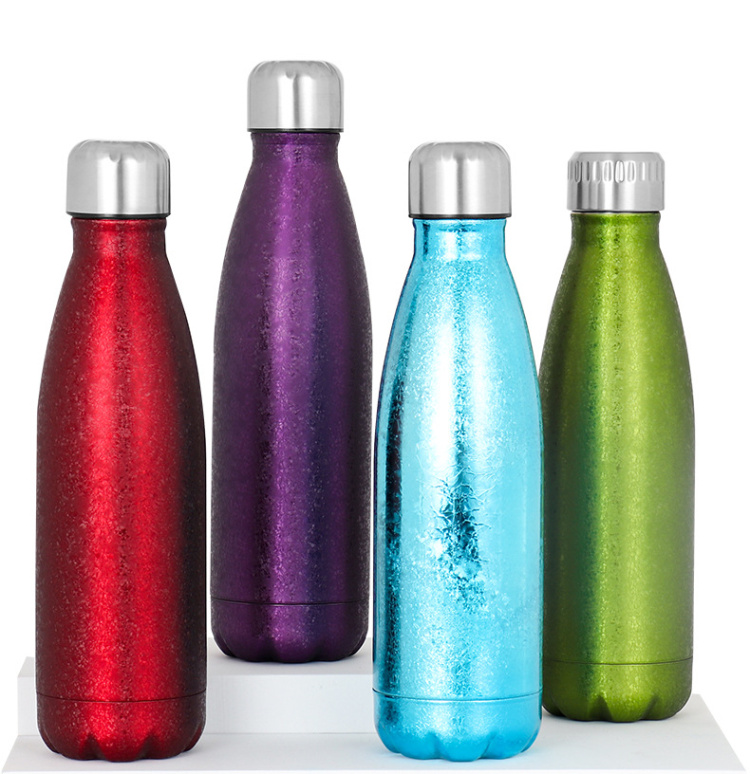 Double vacuum Cola bottle Creative Large capacity Cola cup portable stainless steel custom thermos cup LQ-50