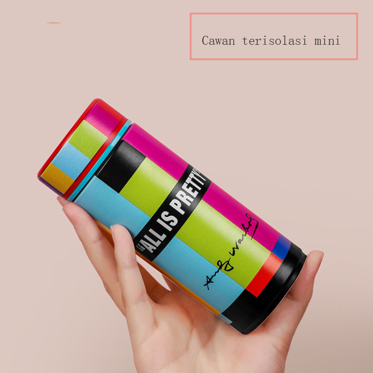 180 ml segelas kosong mini terisolasi baru membawa segelas percutian portable segelas percutian kantor mahasiswa cangkir air hadiah  AU-45