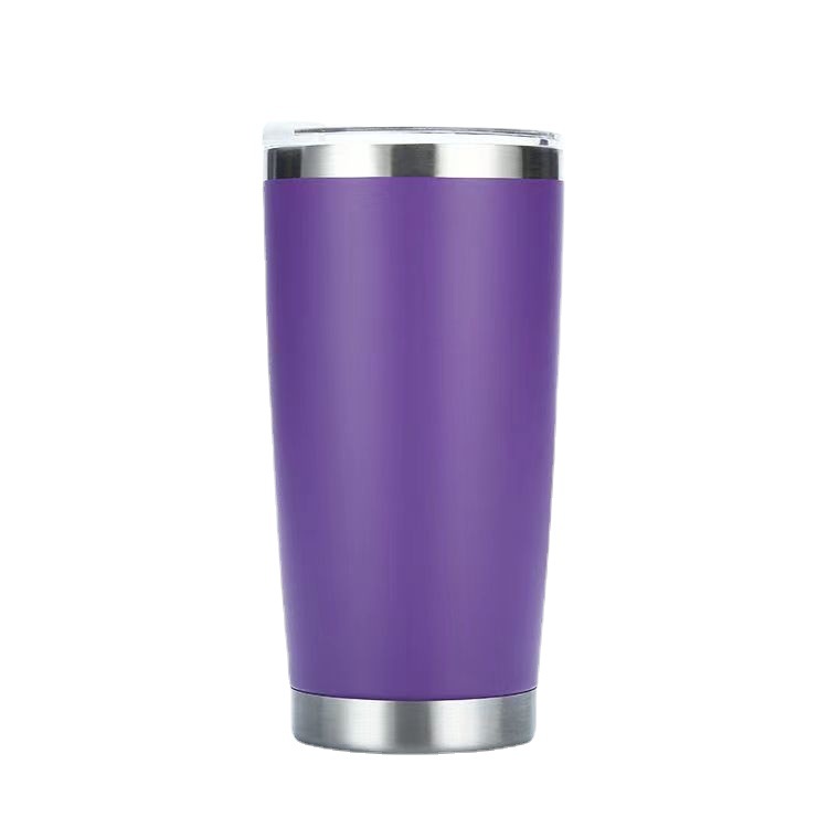 Spot 20 oz cangkir isolasi mobil cangkir 304 es krim bekas stainless spray dua lapisan vacuum mobil isolasi dingin YJ-20