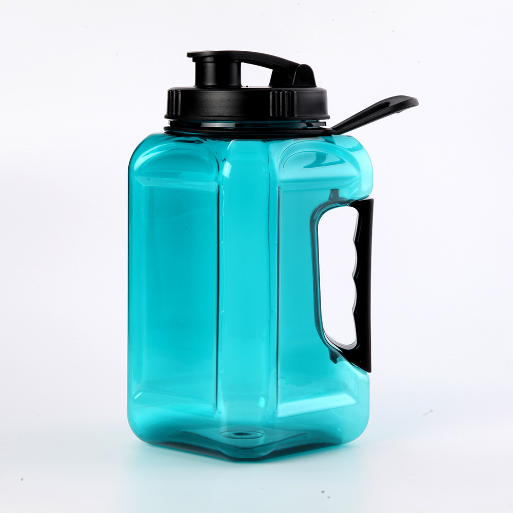 Kecocokan luar Cup Air Besar Musim panas Cantik Tinggi Cup Air Plastik Kapasitas Besar Air Portable Botol Air Sport Botol Air Ton Barrel HL28