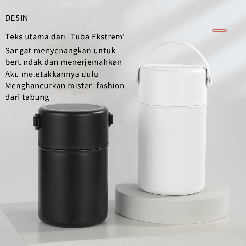 1050ML isolasi kotak makan siang pot stew suai TN5660