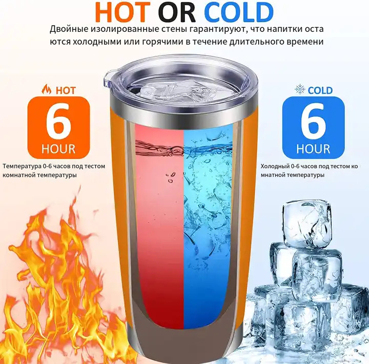 20oz нержавеющая сталь с двойной изоляцией Tumbler QY-27