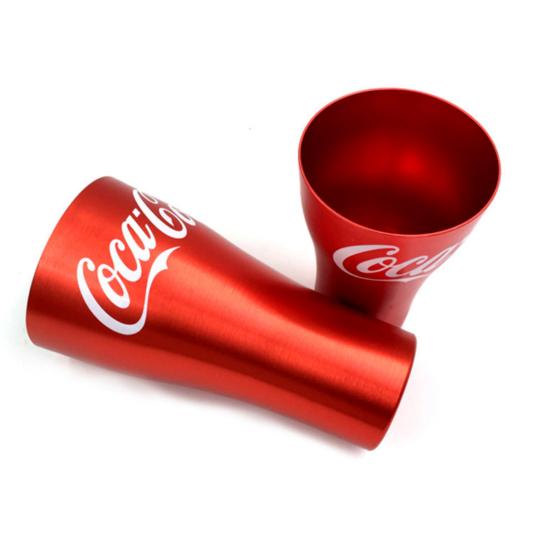 Gelas aluminum aluminium 500ml, gelas air aluminium aluminum, campuran aluminium flk-14