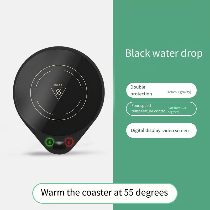 Warm coaster 55℃ Warm cup Warm cup Hot milk heater automatic constant temperature cup controlled temperature ceramic cup RQ-40