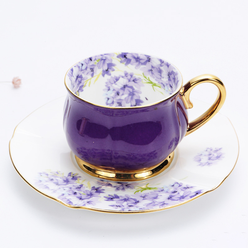 Italian bone China coffee cup exquisite couple cup 2 cups saucer coffee set Italian espresso tea set wholesale BS-180