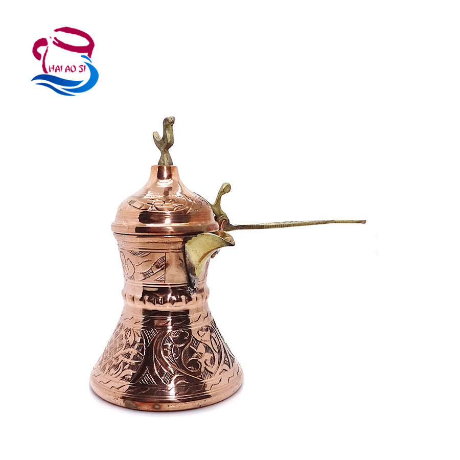 3 مجموعات من أكواب الحليب البنفسجي النقي، 100 في المائة من أكواب القهوة النحاس النقي YY-490/798